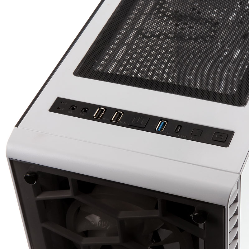 Kolink - Caixa E-ATX Kolink Observatory RGB Vidro Temperado Branco