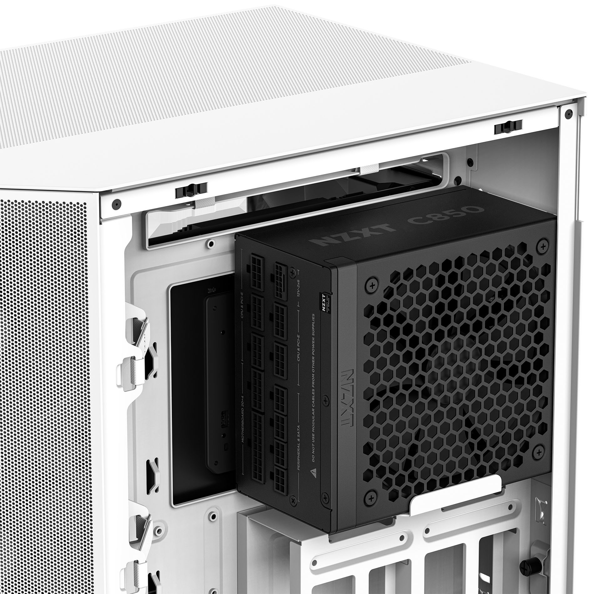 NZXT - Fonte de Alimentação NZXT 850W 80+ Gold ATX 3.1 PCIe 5.1