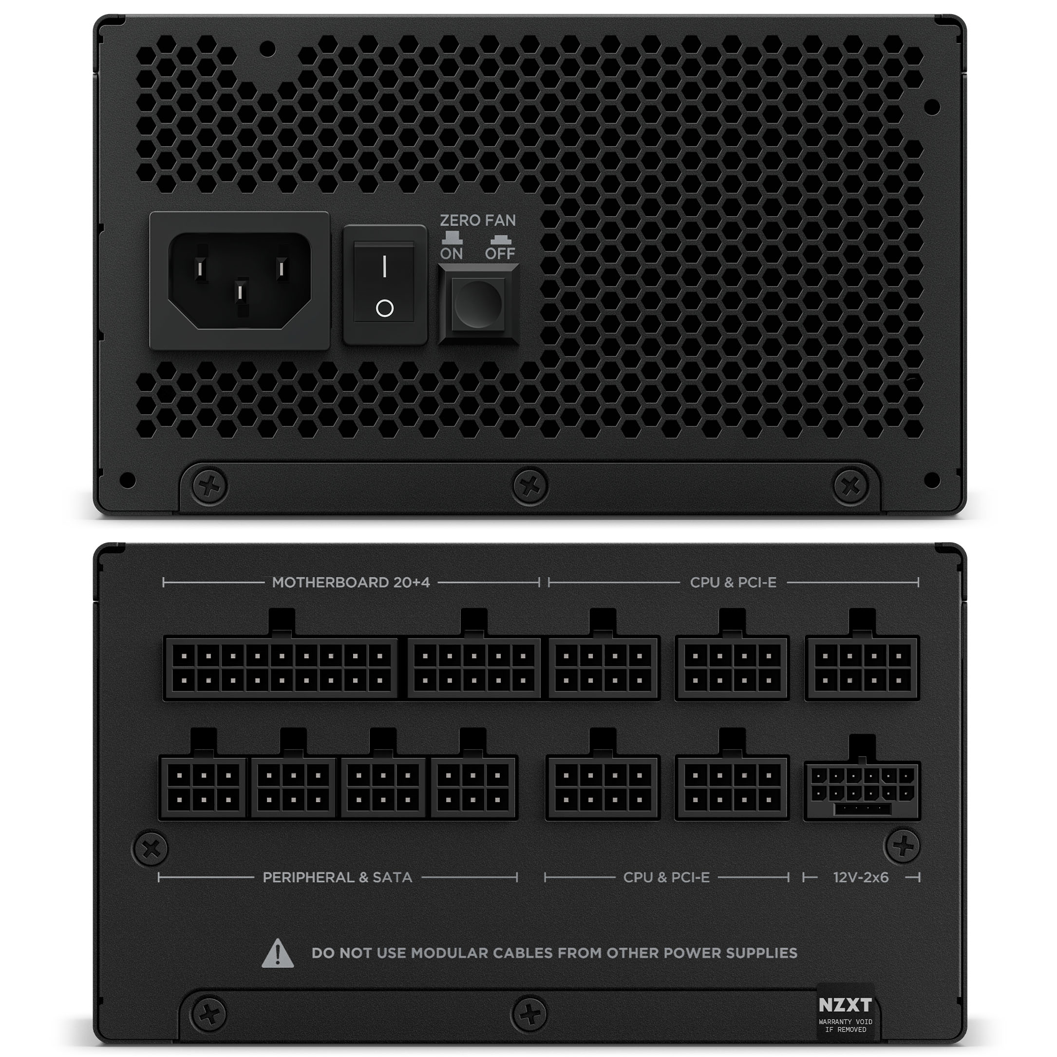 NZXT - Fonte de Alimentação NZXT 850W 80+ Gold ATX 3.1 PCIe 5.1
