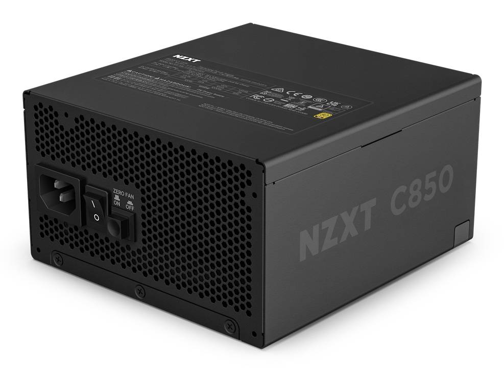 NZXT - Fonte de Alimentação NZXT 850W Core 80+ Gold ATX 3.1 PCIe 5.1