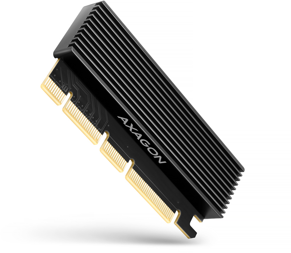 Picture of Picture of Adaptador PCIe 3.0 AXAGON PCEM2-XS  16x - M.2 SSD NVMe