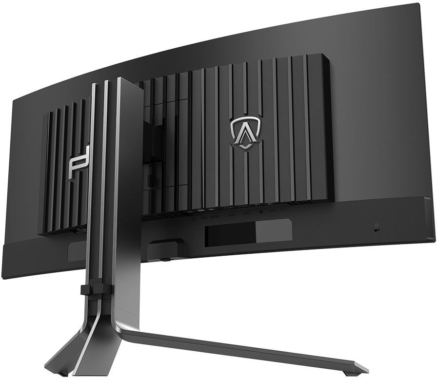 AOC - Monitor AGON by AOC Porsche Design 34" PD34 QD-OLED WQHD 240Hz 0.3ms Adaptive Sync HDR True Black 400