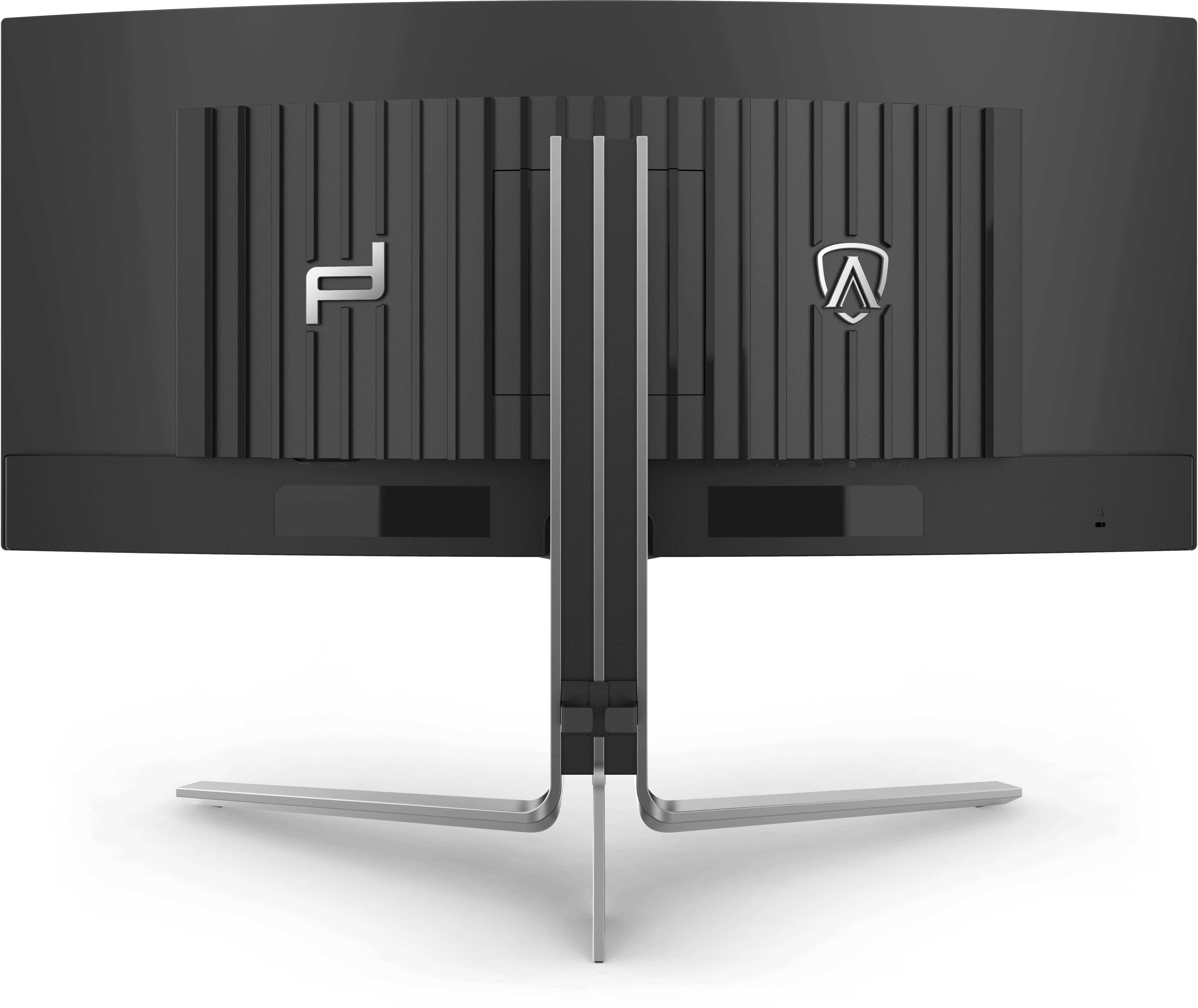 AOC - Monitor AGON by AOC Porsche Design 34" PD34 QD-OLED WQHD 240Hz 0.3ms Adaptive Sync HDR True Black 400