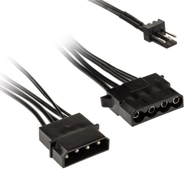Kolink - Cabo adaptador Kolink 3 Pin para 2x4-Pin Molex