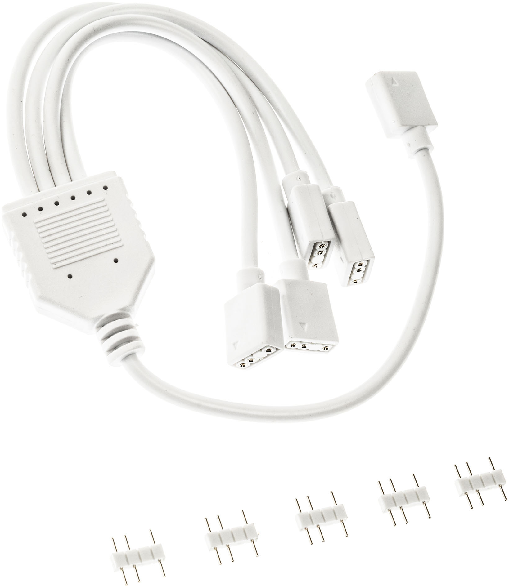 Picture of Picture of Cabo Splitter Kolink 1-4 ARGB 30cm Branco