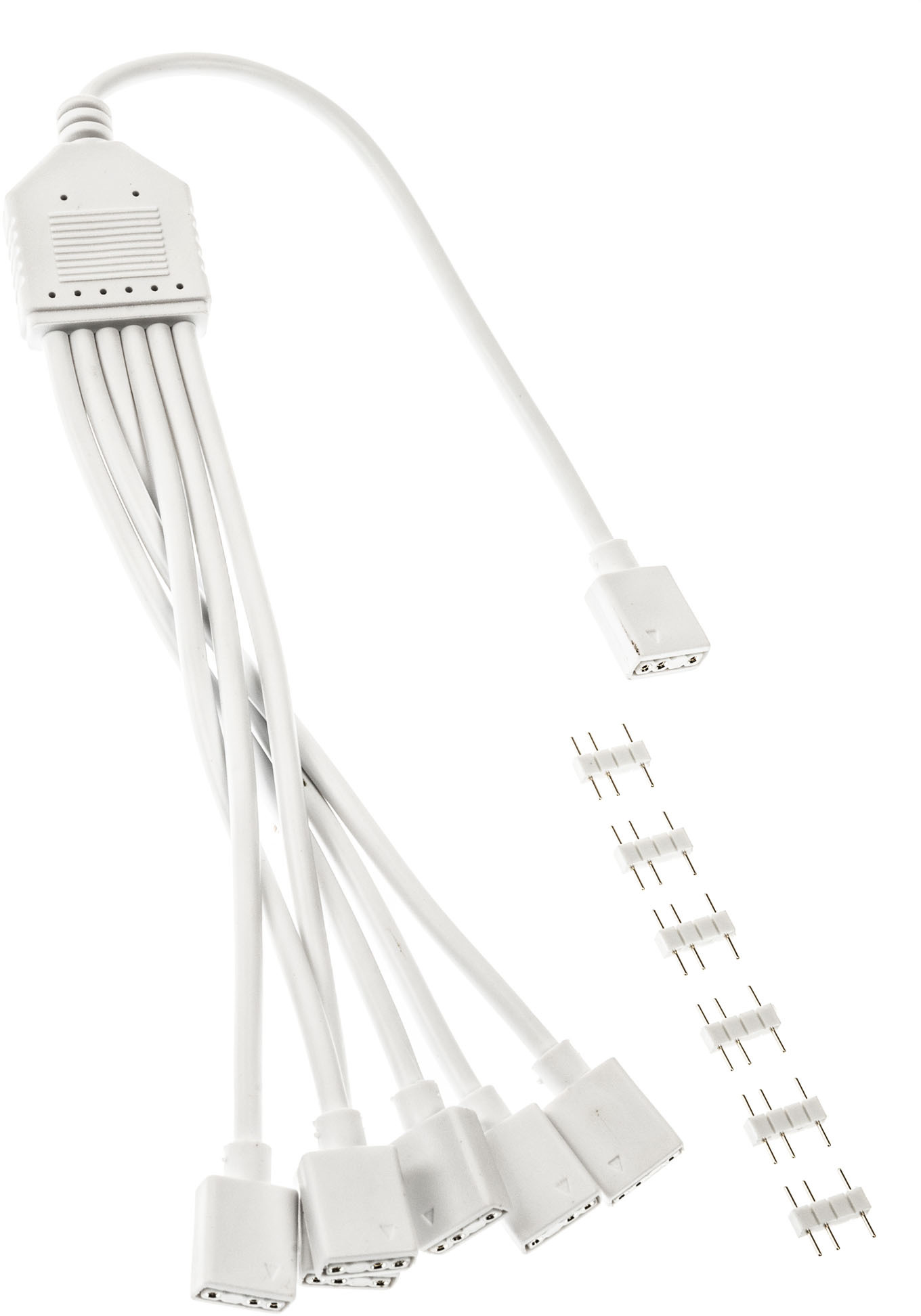 Picture of Picture of Cabo Splitter Kolink 1-6 ARGB 30cm Branco