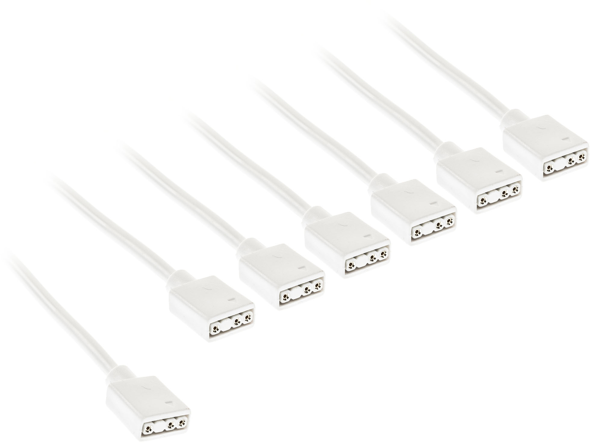 Picture of Picture of Cabo Splitter Kolink 1-6 ARGB 30cm Branco