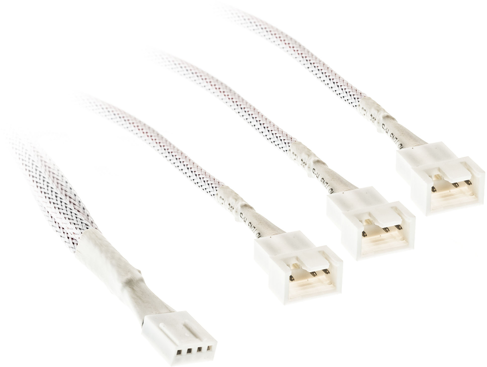 Picture of Picture of Cabo Splitter Kolink 1-3 PWM Sleeved Branco