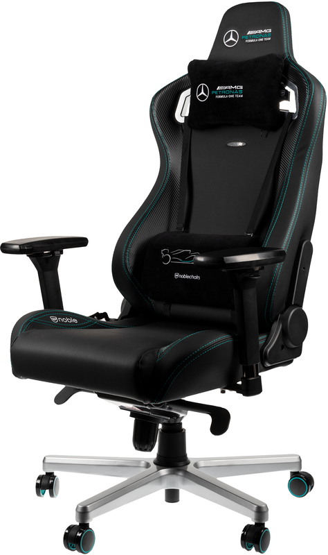 noblechairs - Cadeira noblechairs EPIC - Mercedes-AMG Petronas Formula One Team