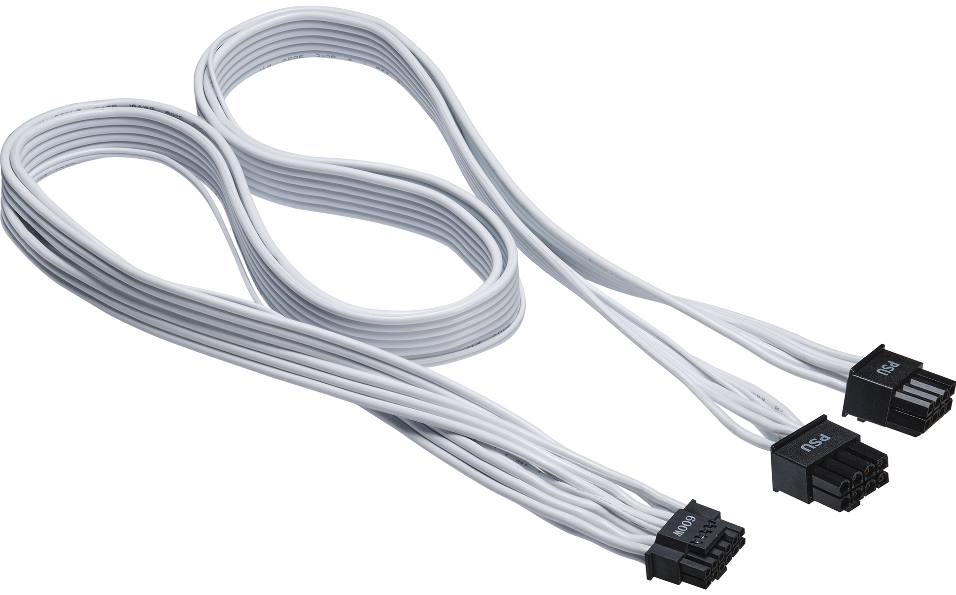 Phanteks - Adaptador Phanteks 2x 8-Pin PCIe para 12VHPWR PCIe 5.0 Branco