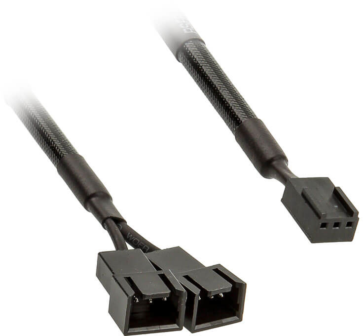 Phanteks - Cabo Phanteks em Y de 3-Pin para Ventoinhas
