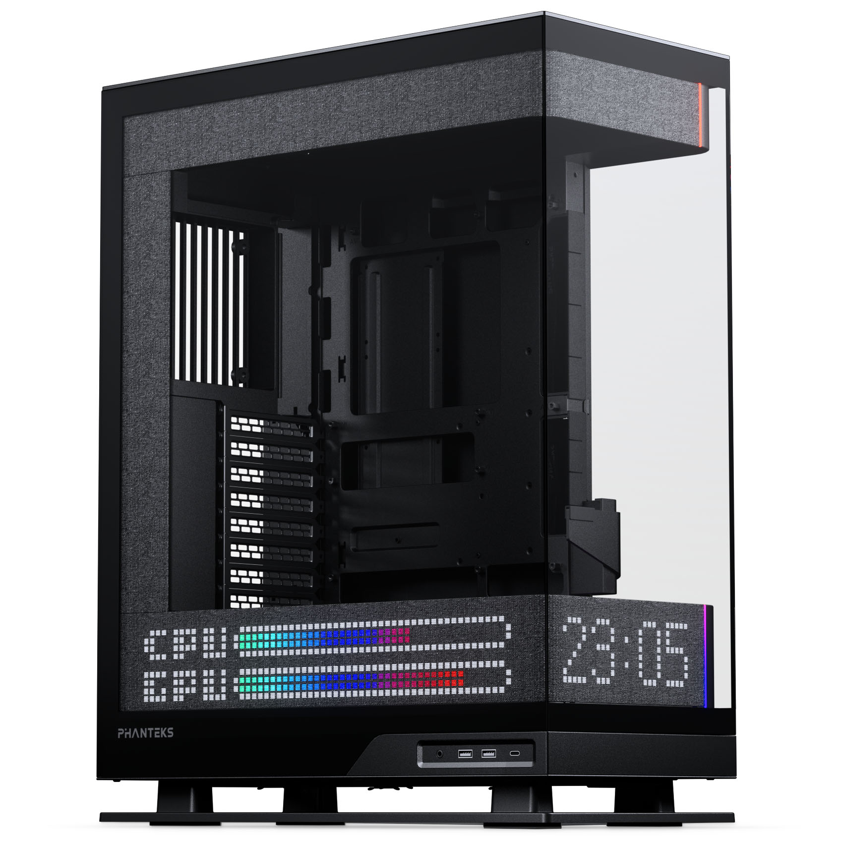 Picture of Picture of Caixa ATX Phanteks Evolv Series X2 Matrix Vidro Temperado DRGB Preto