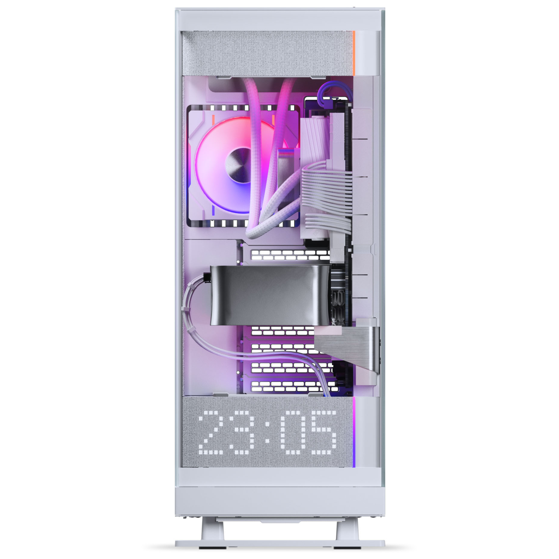 Phanteks - Caixa ATX Phanteks Evolv Series X2 Matrix Vidro Temperado DRGB Branco