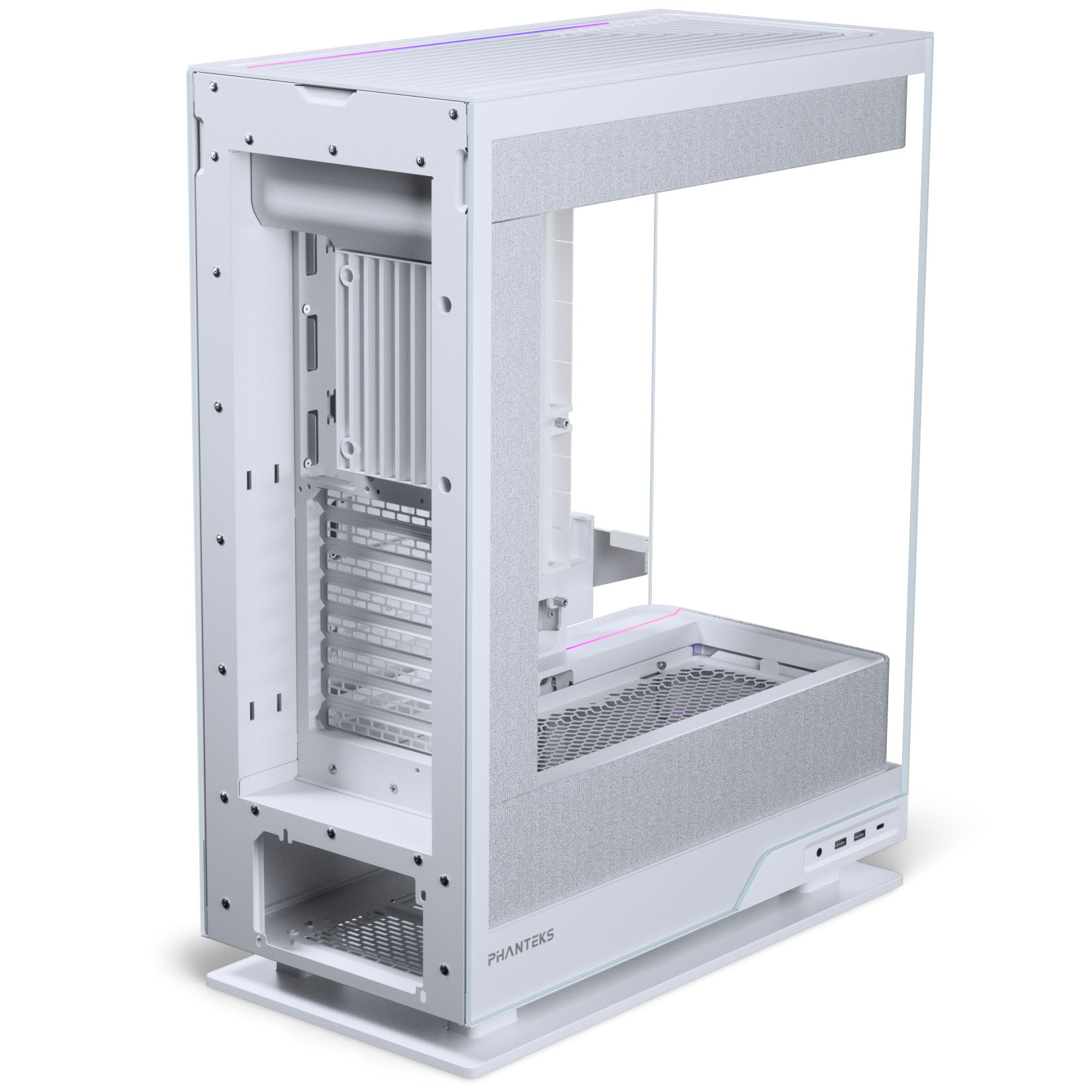 Phanteks - Caixa ATX Phanteks Evolv Series X2 Matrix Vidro Temperado DRGB Branco