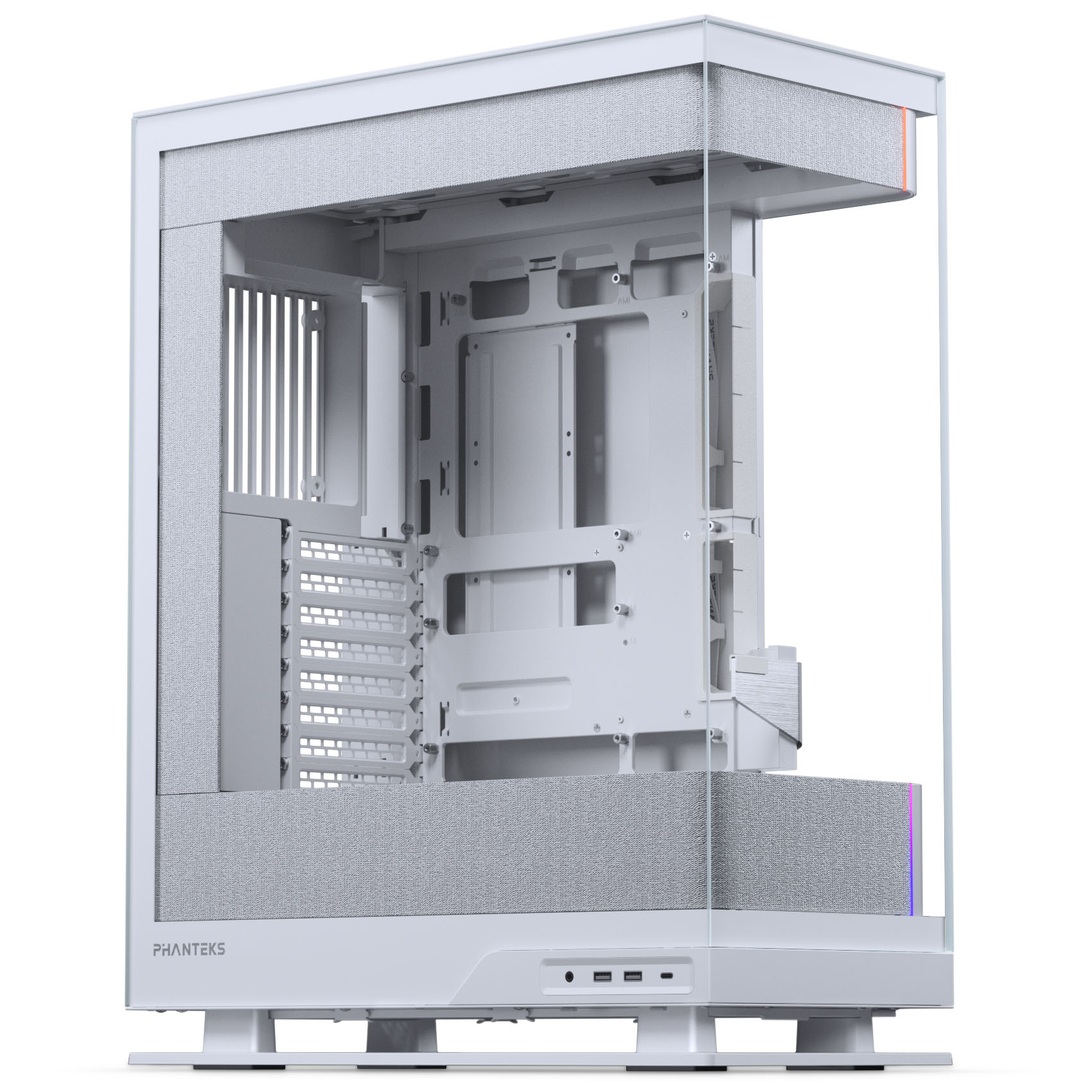 Phanteks - Caixa ATX Phanteks Evolv Series X2 Matrix Vidro Temperado DRGB Branco