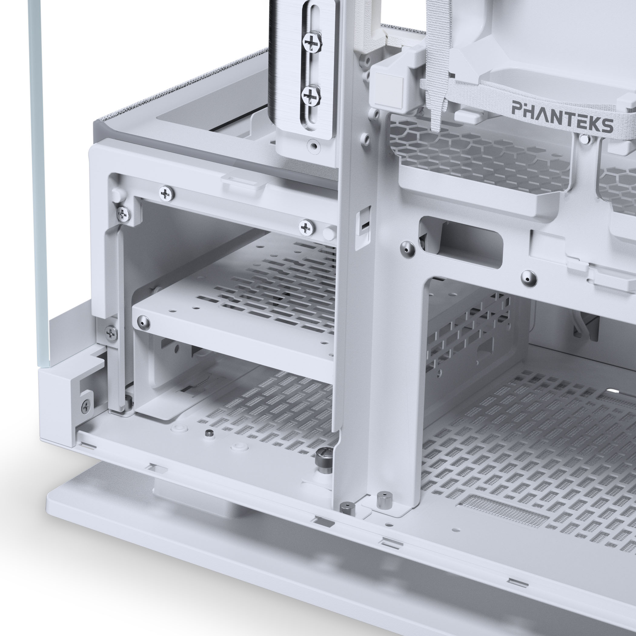 Phanteks - Caixa ATX Phanteks Evolv Series X2 Matrix Vidro Temperado DRGB Branco