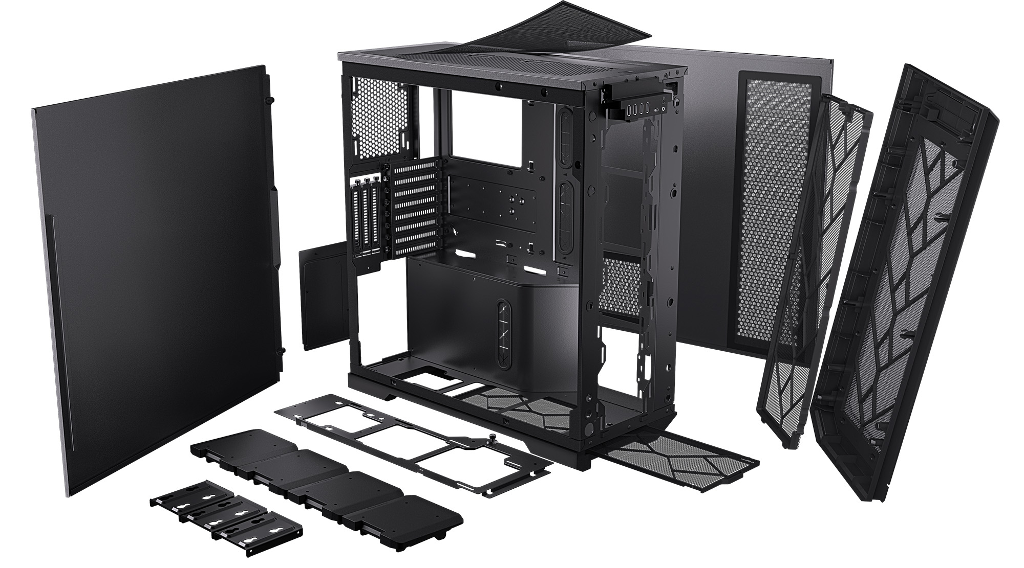 Phanteks - Caixa E-ATX Phanteks Enthoo Pro 2 Server XL-EBB Preto