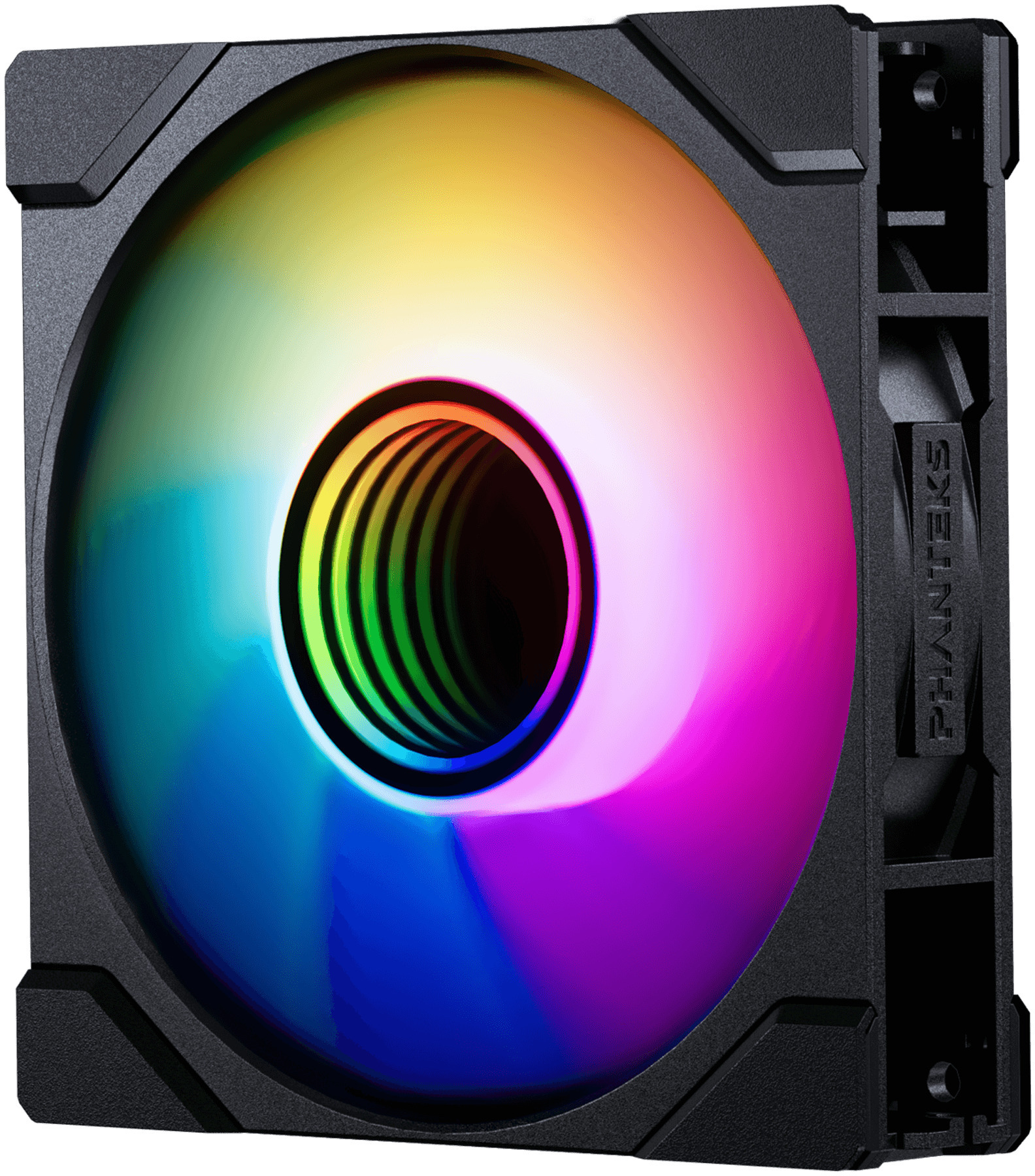 Picture of Picture of Ventoinha Phanteks M25 Gen2 PWM Reverse Airflow D-RGB 120mm Preto (Pack 3)