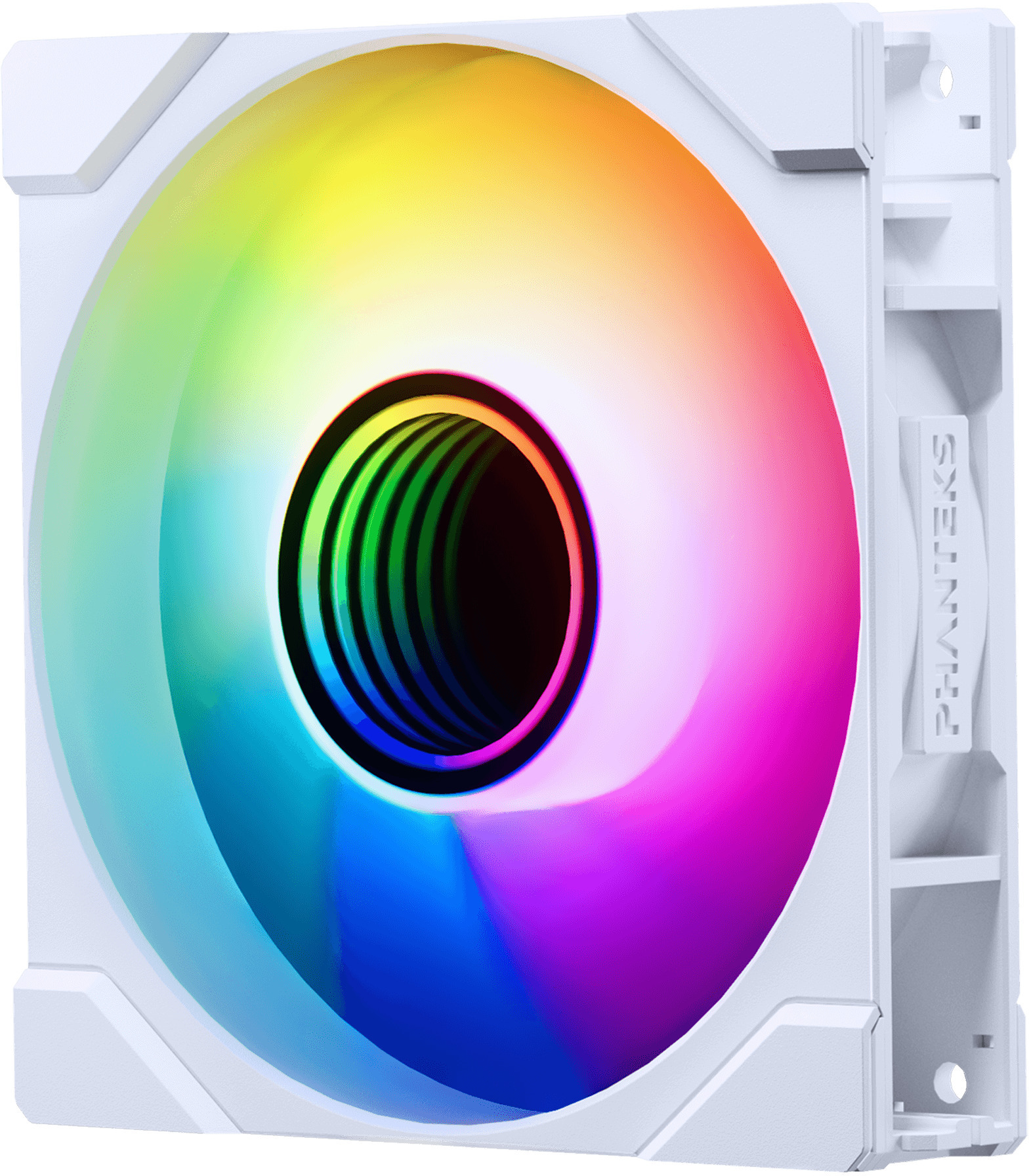 Picture of Picture of Ventoinha Phanteks M25 Gen2 PWM Reverse Airflow D-RGB 120mm Branco (Pack 3)