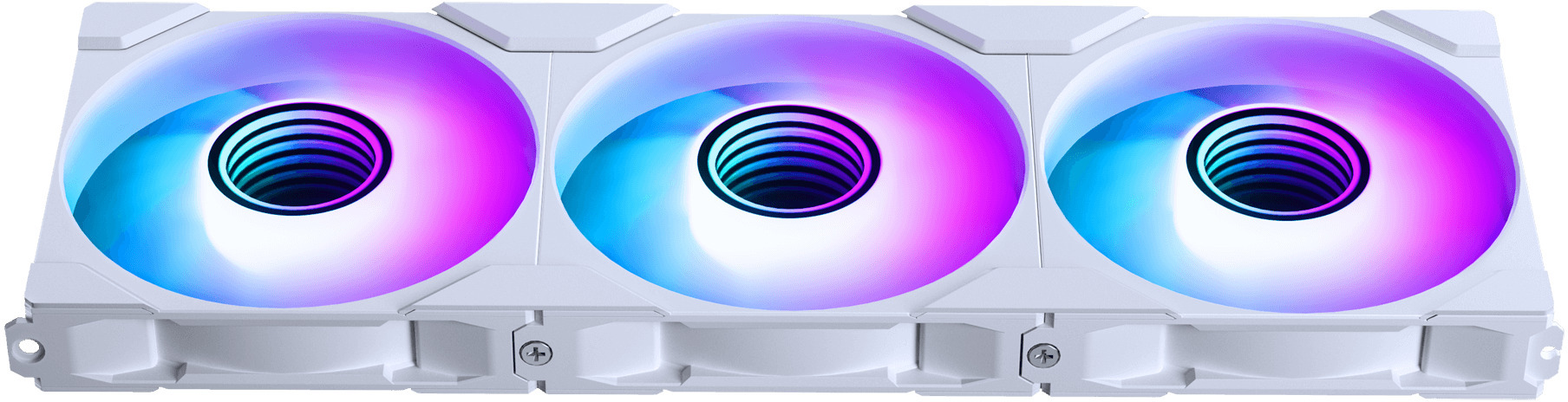 Phanteks - Ventoinha Phanteks M25 Gen2 PWM D-RGB 120mm Branco (Pack 3)