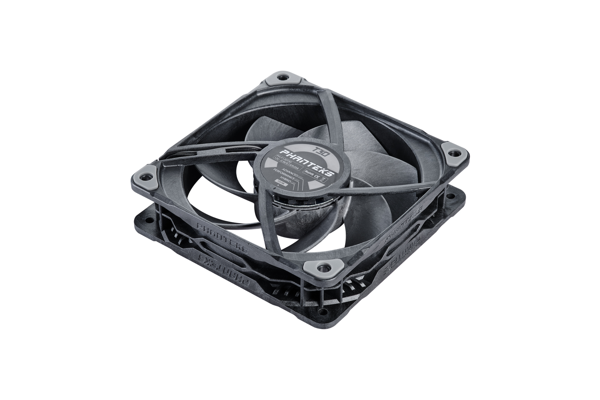 Phanteks - Ventoinha Phanteks T30 PWM Preto - 120mm
