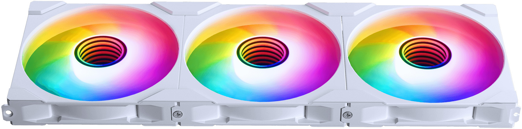 Picture of Picture of Ventoinha Phanteks M25 Gen2 140mm PWM Fan Reversed Airflow DRGB Branco (Pack 3)