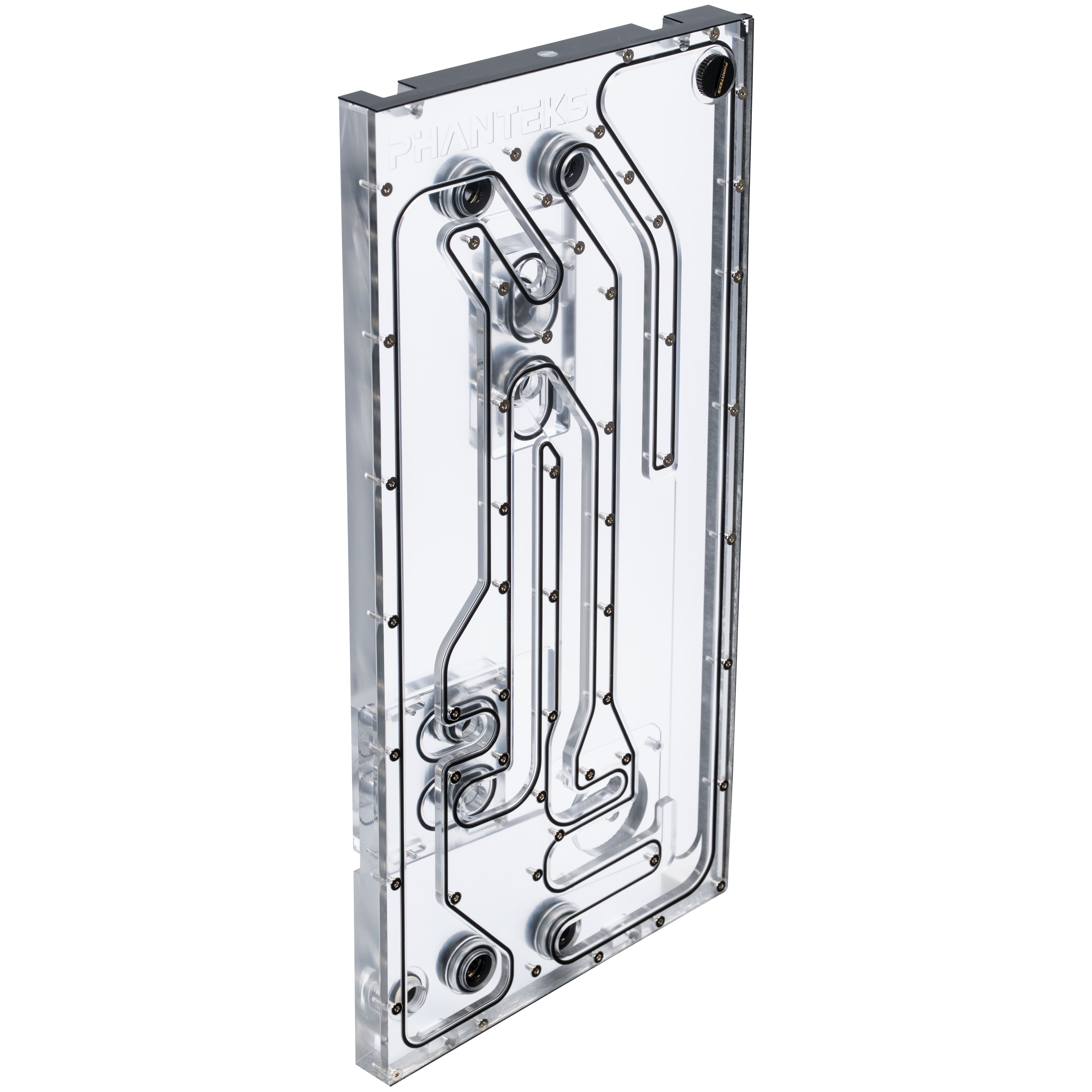 Phanteks - Phanteks Glacier EZ-Fit DIS-NV5 Distro Plate 16mm EZ-Fit Preto para Phanteks NV5