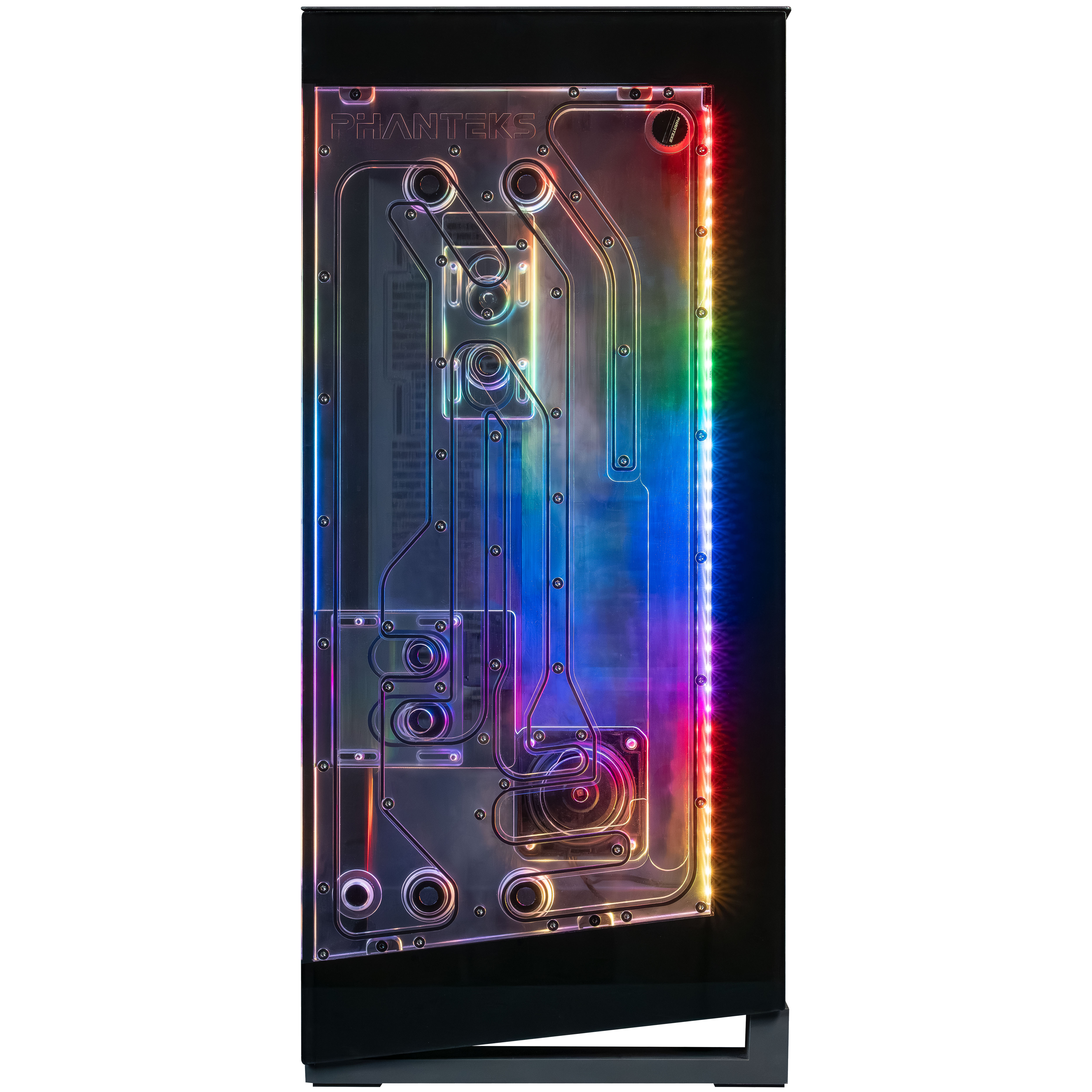 Phanteks - Phanteks Glacier EZ-Fit DIS-NV5 Distro Plate 16mm EZ-Fit Preto para Phanteks NV5