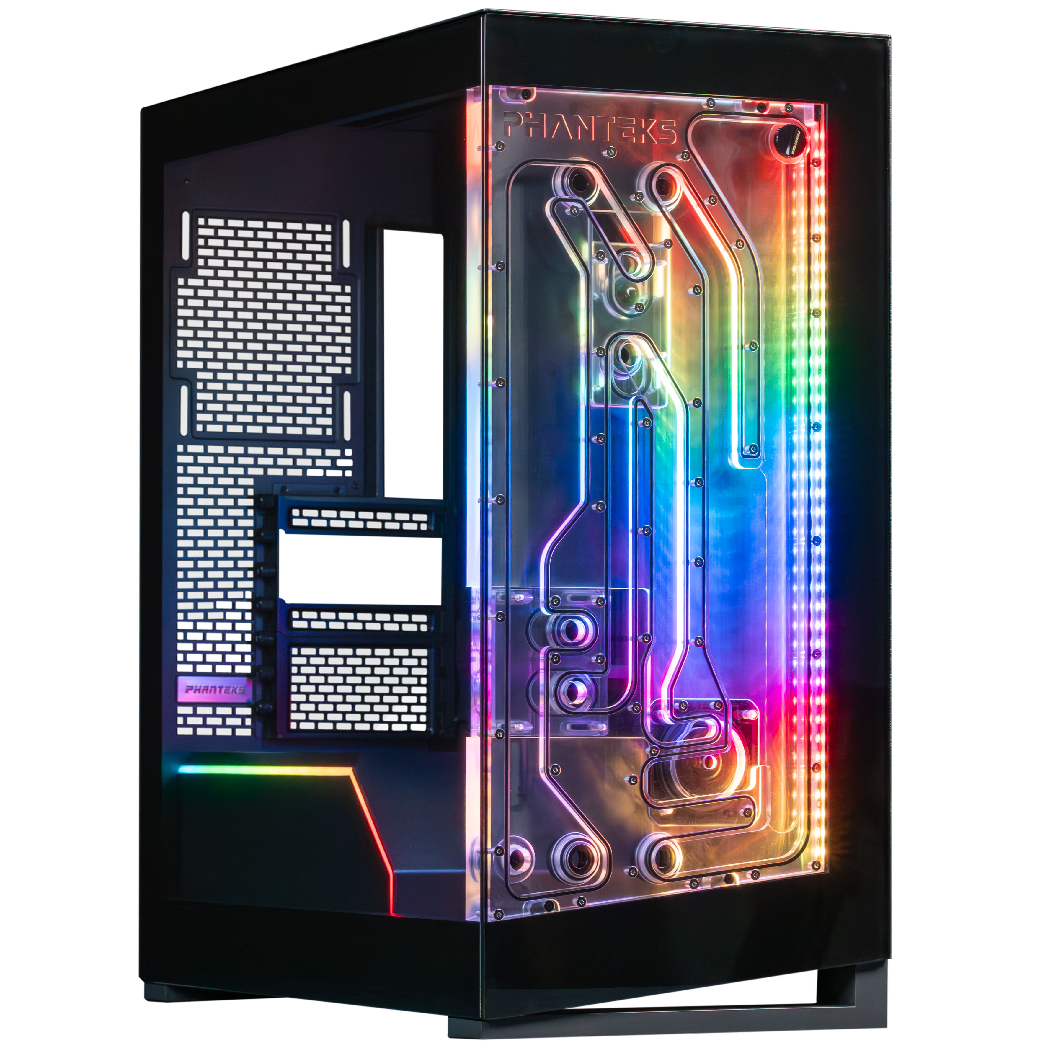 Phanteks - Phanteks Glacier EZ-Fit DIS-NV5 Distro Plate 16mm EZ-Fit Preto para Phanteks NV5