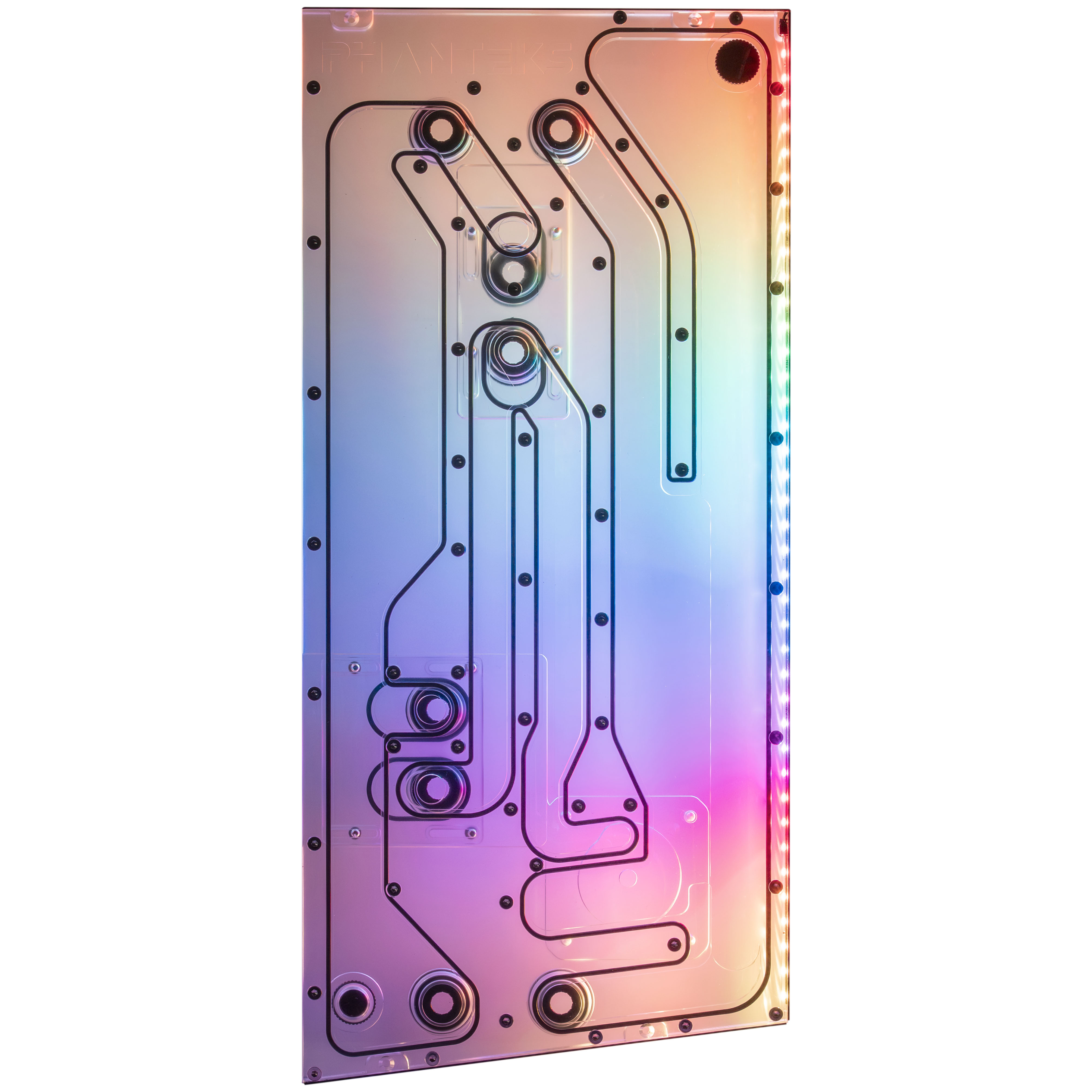 Picture of Picture of Phanteks Glacier EZ-Fit DIS-NV5 Distro Plate 16mm EZ-Fit Preto para Phanteks NV5