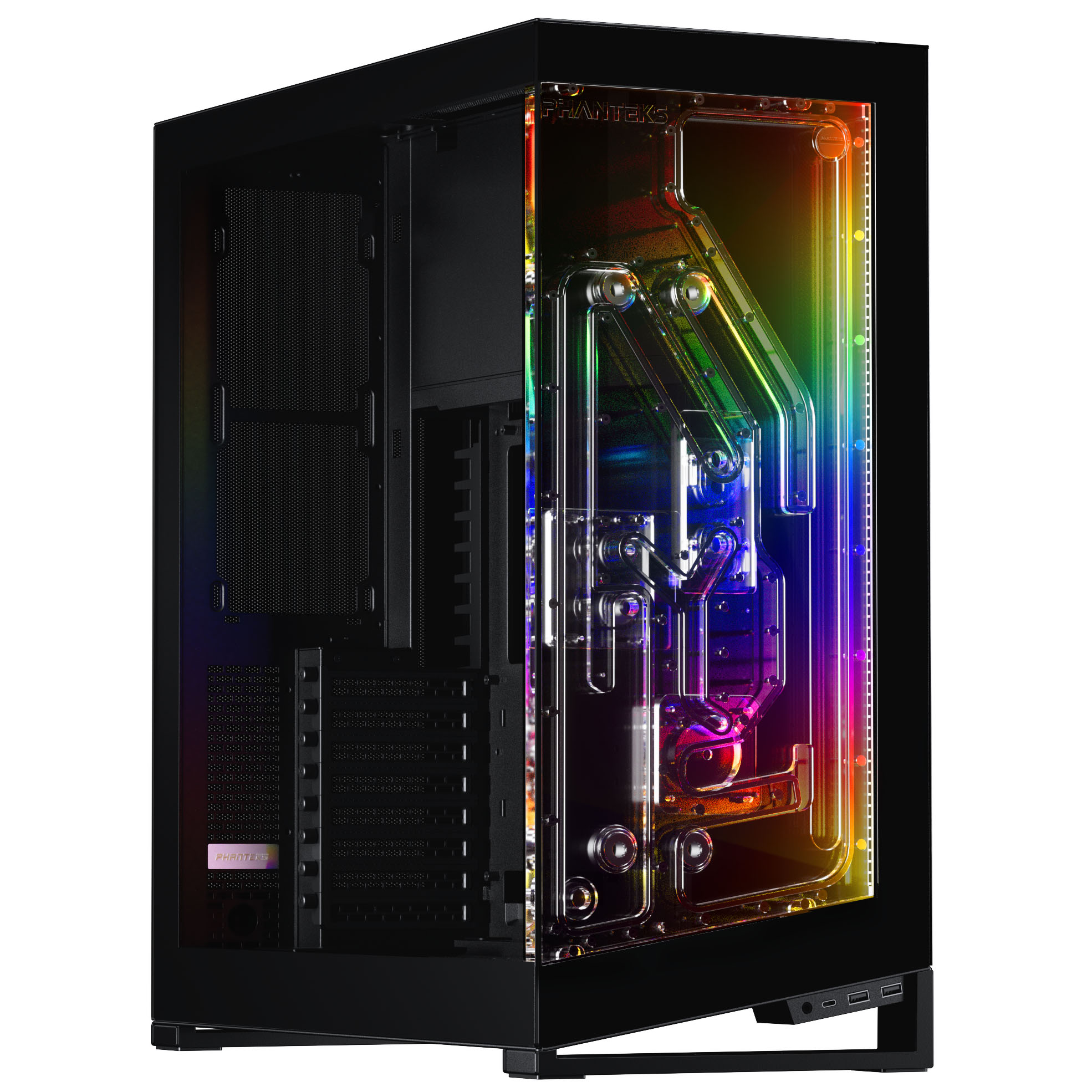 Phanteks - Phanteks Glacier EZ-Fit DIS-NV7 Distro Plate 16mm EZ-Fit Preto para Phanteks NV7
