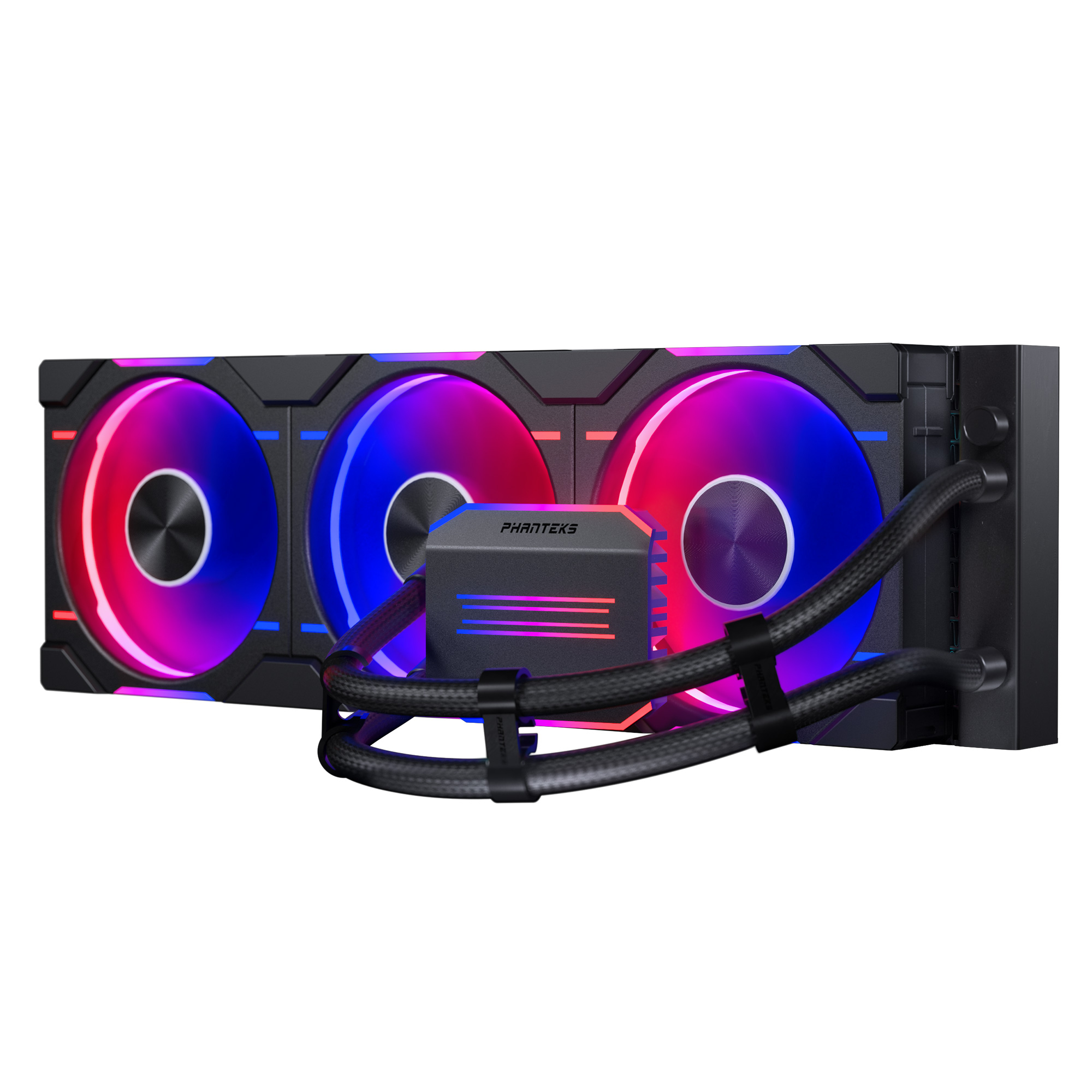 Phanteks - Water Cooler CPU Phanteks Glacier One 360D30 DRGB Preto - 360mm