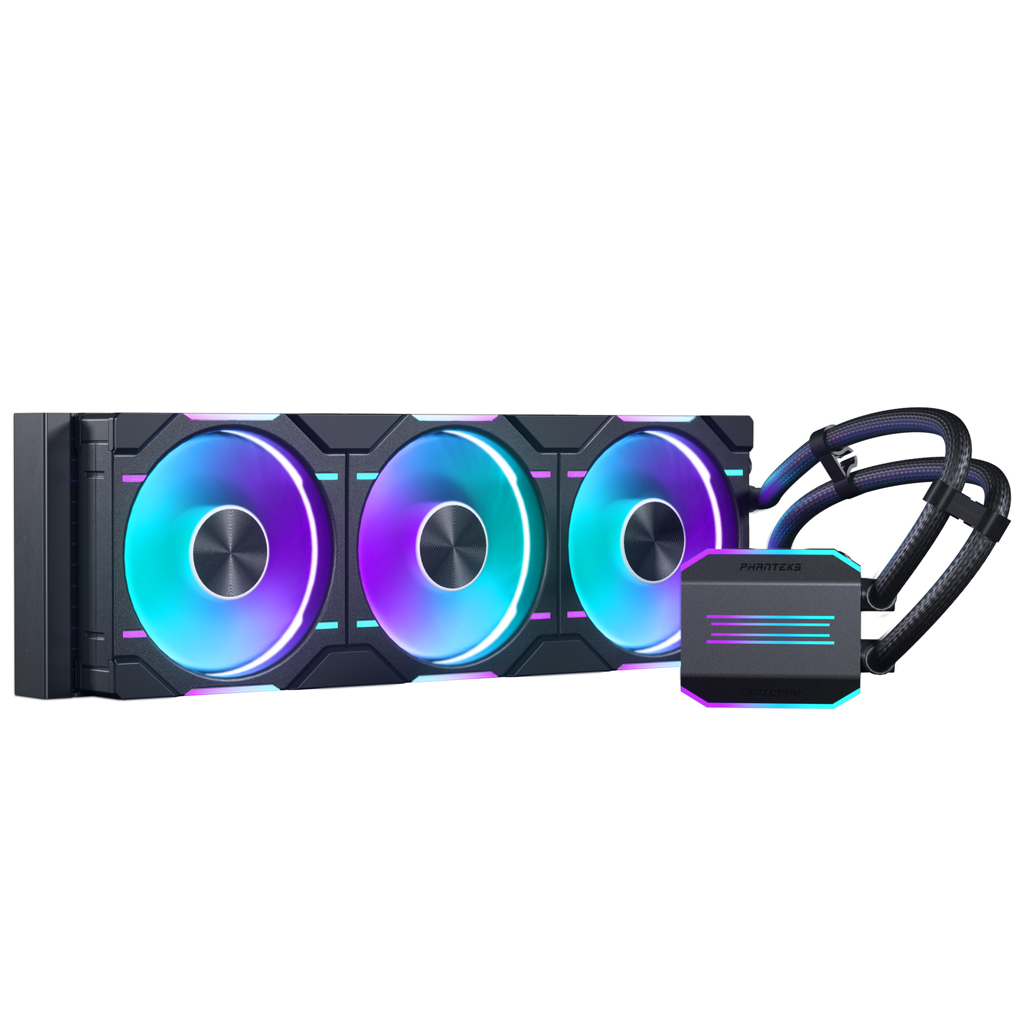 Phanteks - Water Cooler CPU Phanteks Glacier One 360D30 DRGB Preto - 360mm