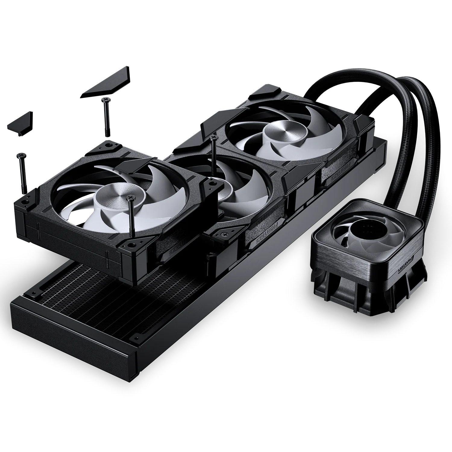Phanteks - Water Cooler CPU Phanteks Glacier One 360D30 DRGB X2 Preto - 360mm