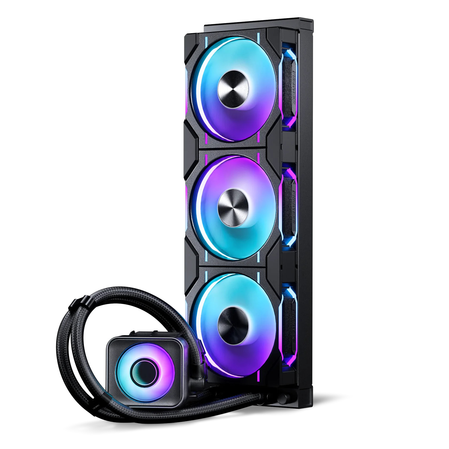 Phanteks - Water Cooler CPU Phanteks Glacier One 360D30 DRGB X2 Preto - 360mm