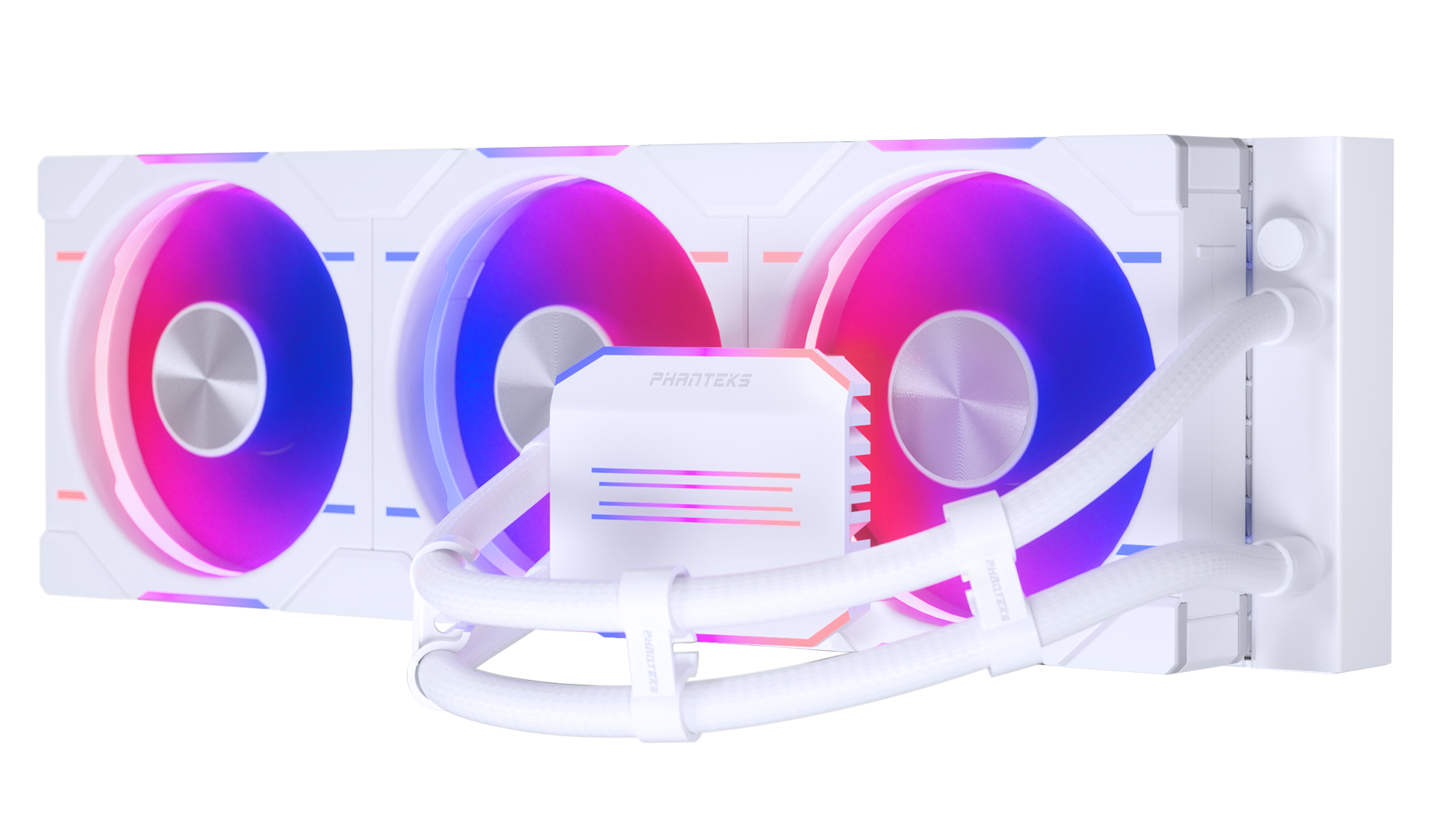 Picture of Picture of Water Cooler CPU Phanteks Glacier One 360D30 DRGB Branco - 360mm