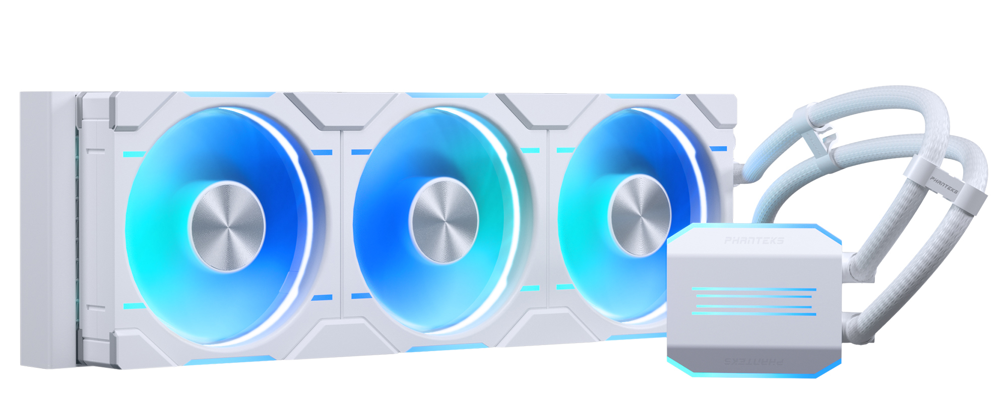 Phanteks - Water Cooler CPU Phanteks Glacier One 360D30 DRGB Branco - 360mm