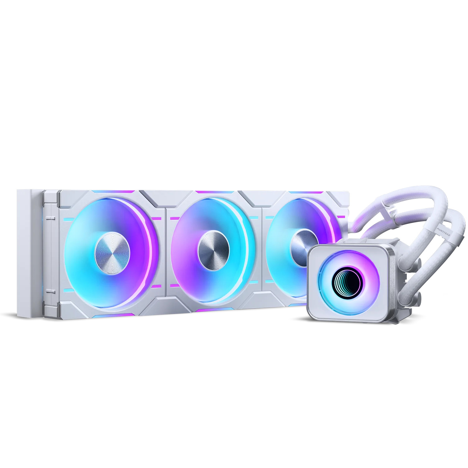 Picture of Picture of Water Cooler CPU Phanteks Glacier One 360D30 DRGB X2 Branco - 360mm