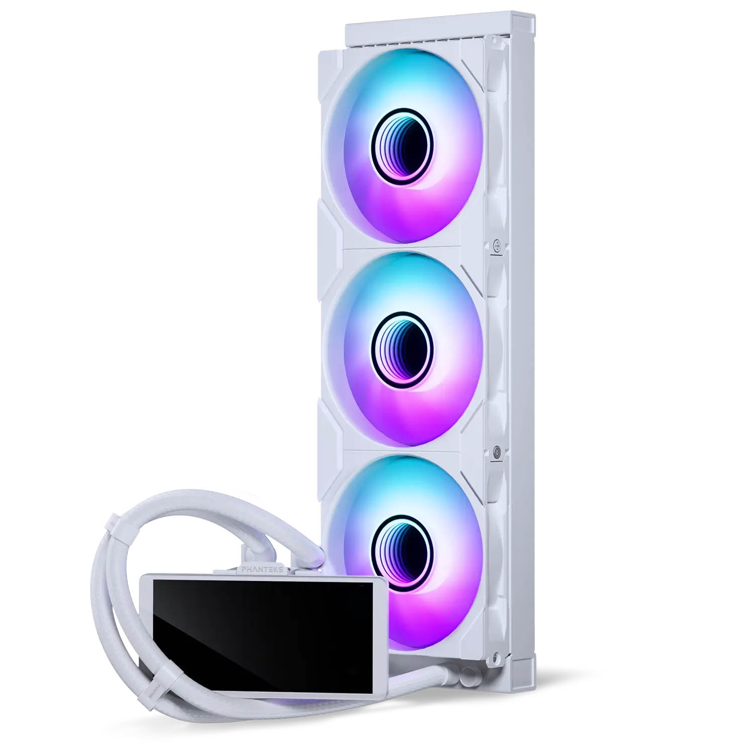 Phanteks - Water Cooler CPU Phanteks Glacier One 360M25 Gen 2 LCD DRGB Branco - 360mm