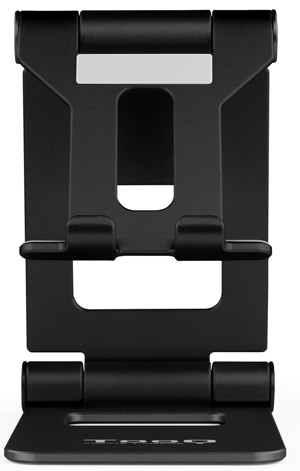 Tooq - Suporte de Mesa Tooq Ajustável p/ Smartphone/Tablet Max. 10" Preto
