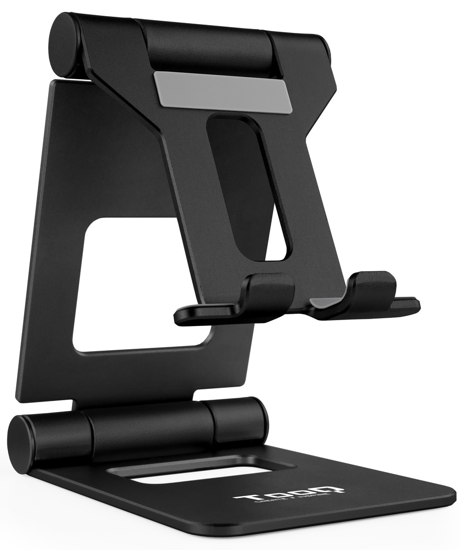 Picture of Picture of Suporte de Mesa Tooq Ajustável p/ Smartphone/Tablet Max. 10" Preto