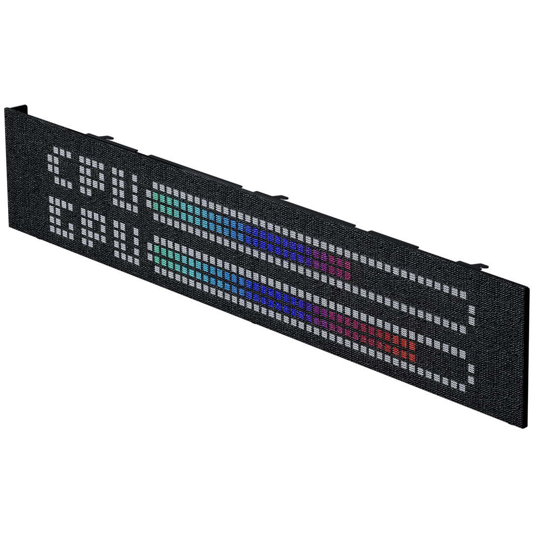Picture of Picture of Phanteks Matrix Screen 600 Leds para G400A e XT View Preto