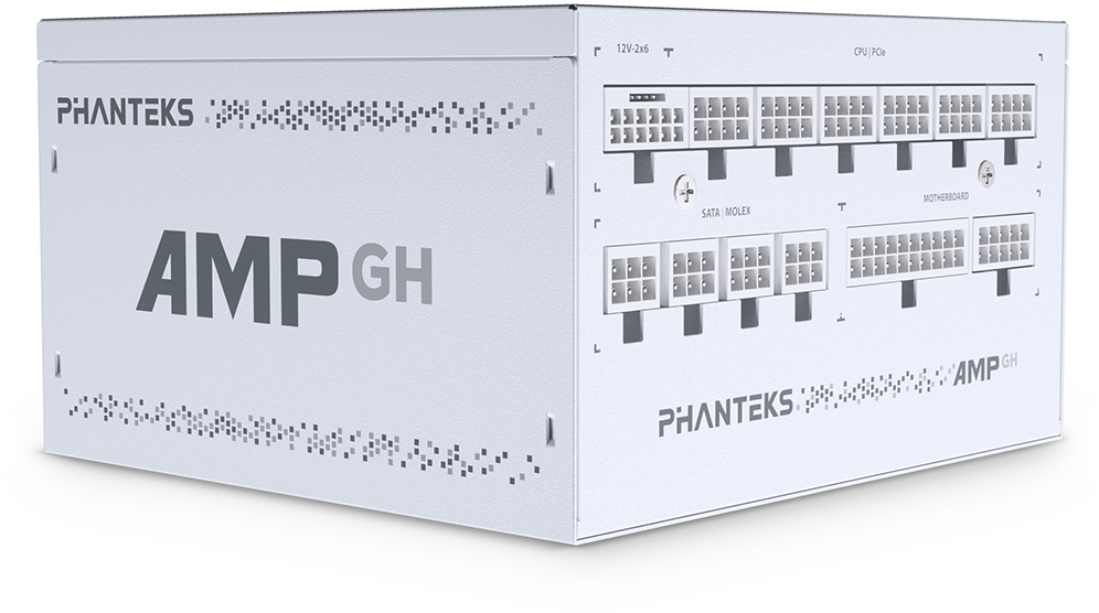 Picture of Picture of Fonte Modular Phanteks AMP GH PCIe 5.0 1000W 80+ Platinum Branca