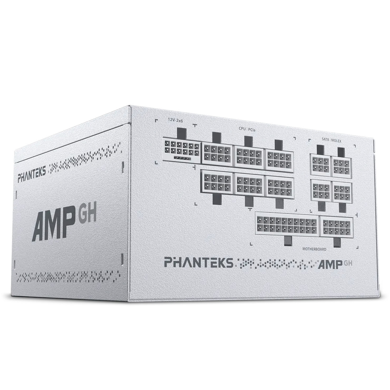 Phanteks - Fonte Modular Phanteks AMP GH V2 ATX 3.1 PCIe 5.1 1000W Platinum Branca