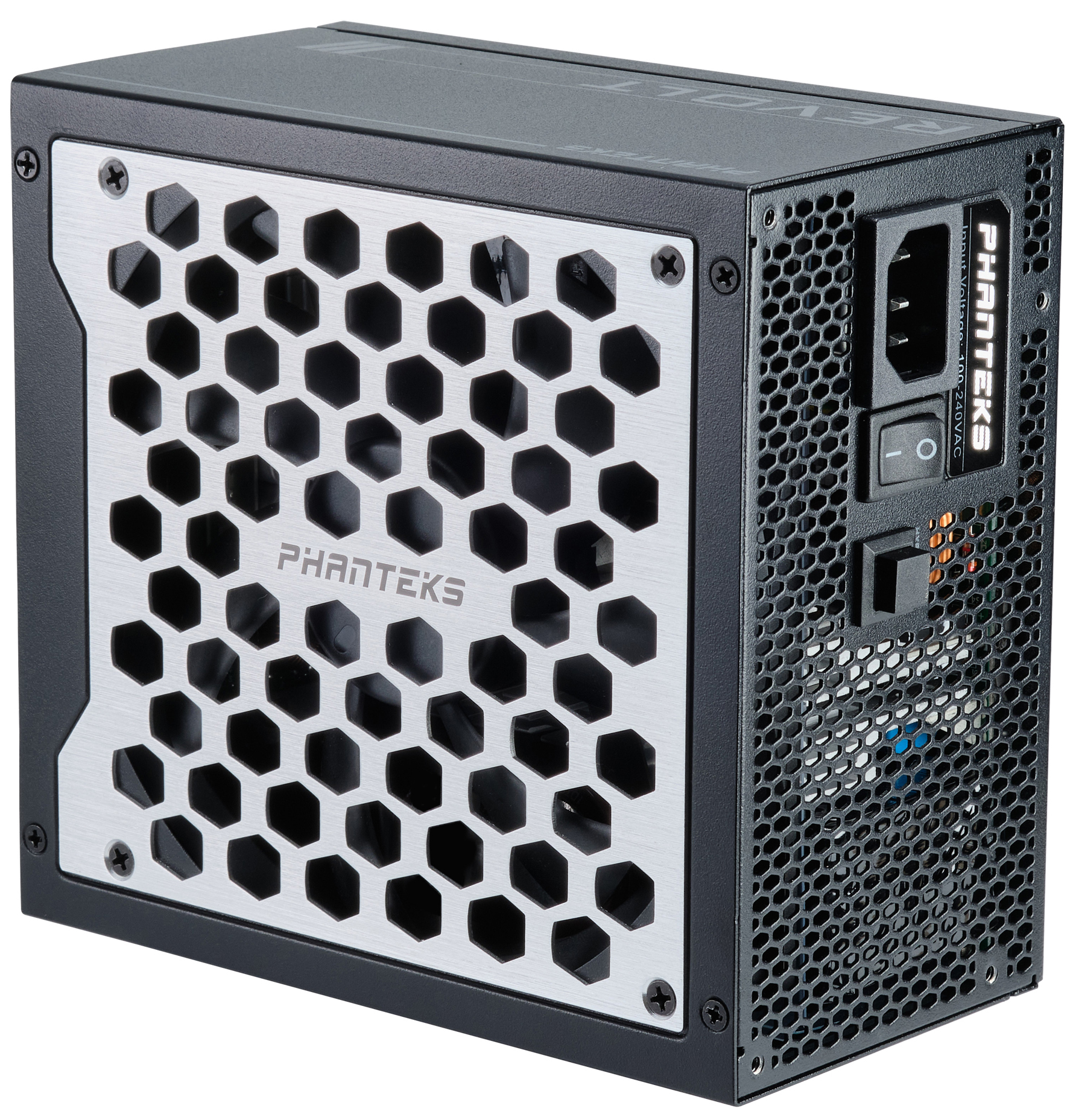 Phanteks - Fonte Modular Phanteks Revolt ATX 3.0 PCIe 5.0 1200W Platinum Preta (Sem Cabos Incluídos)