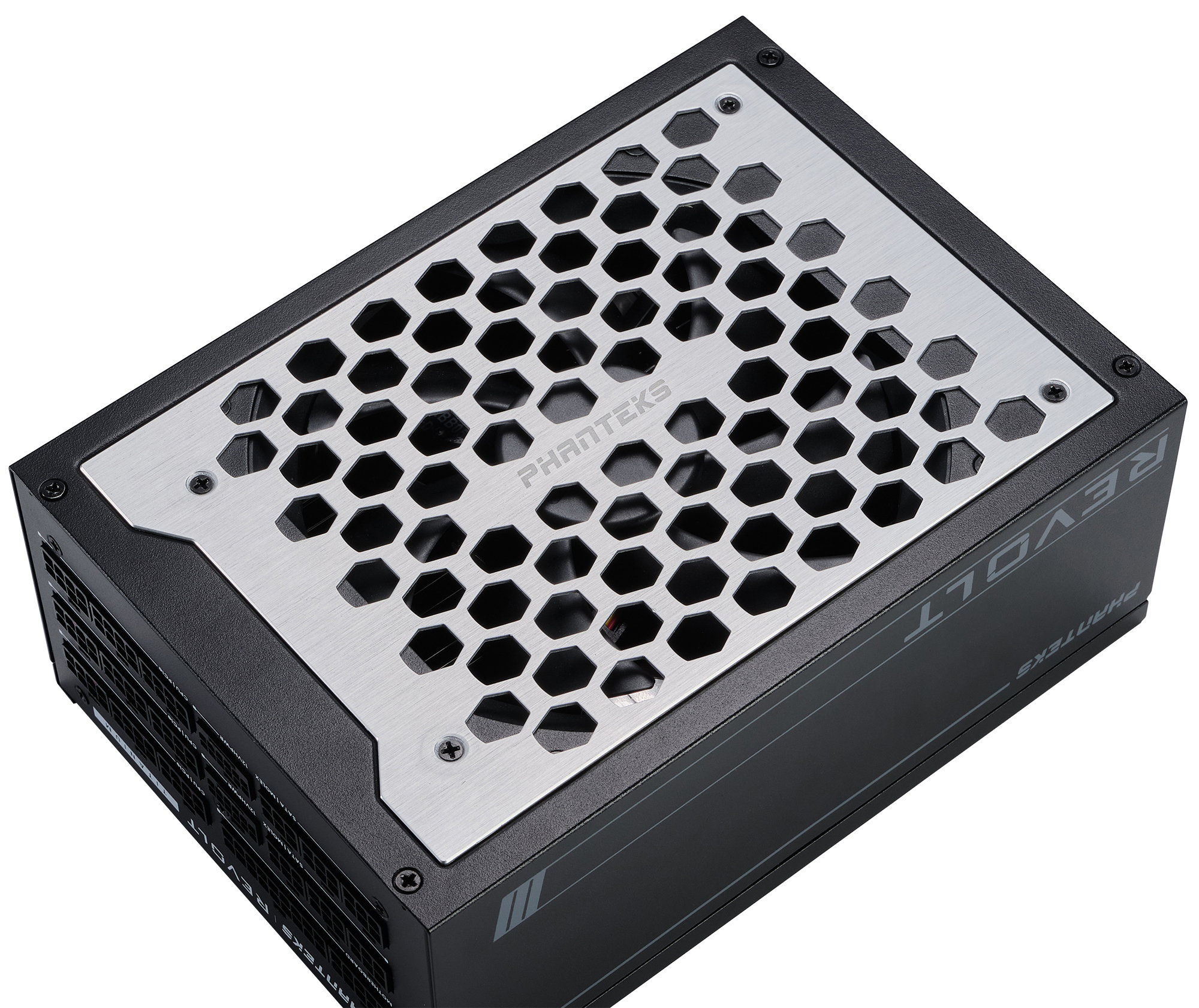 Phanteks - Fonte Modular Phanteks Revolt ATX 3.0 PCIe 5.0 1600W Titanium Preta (Sem Cabos Incluídos)