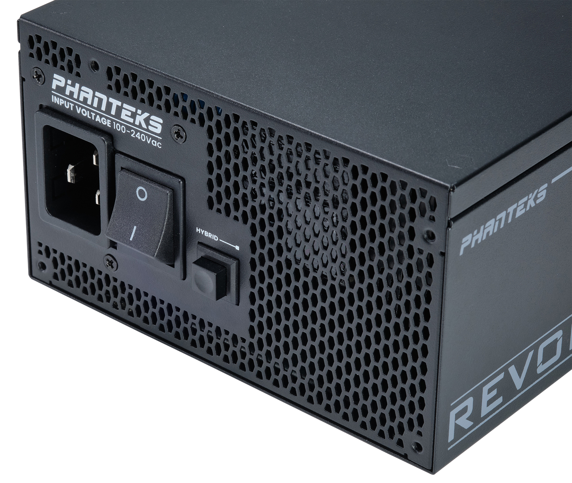 Phanteks - Fonte Modular Phanteks Revolt ATX 3.0 PCIe 5.0 1600W Titanium Preta (Sem Cabos Incluídos)