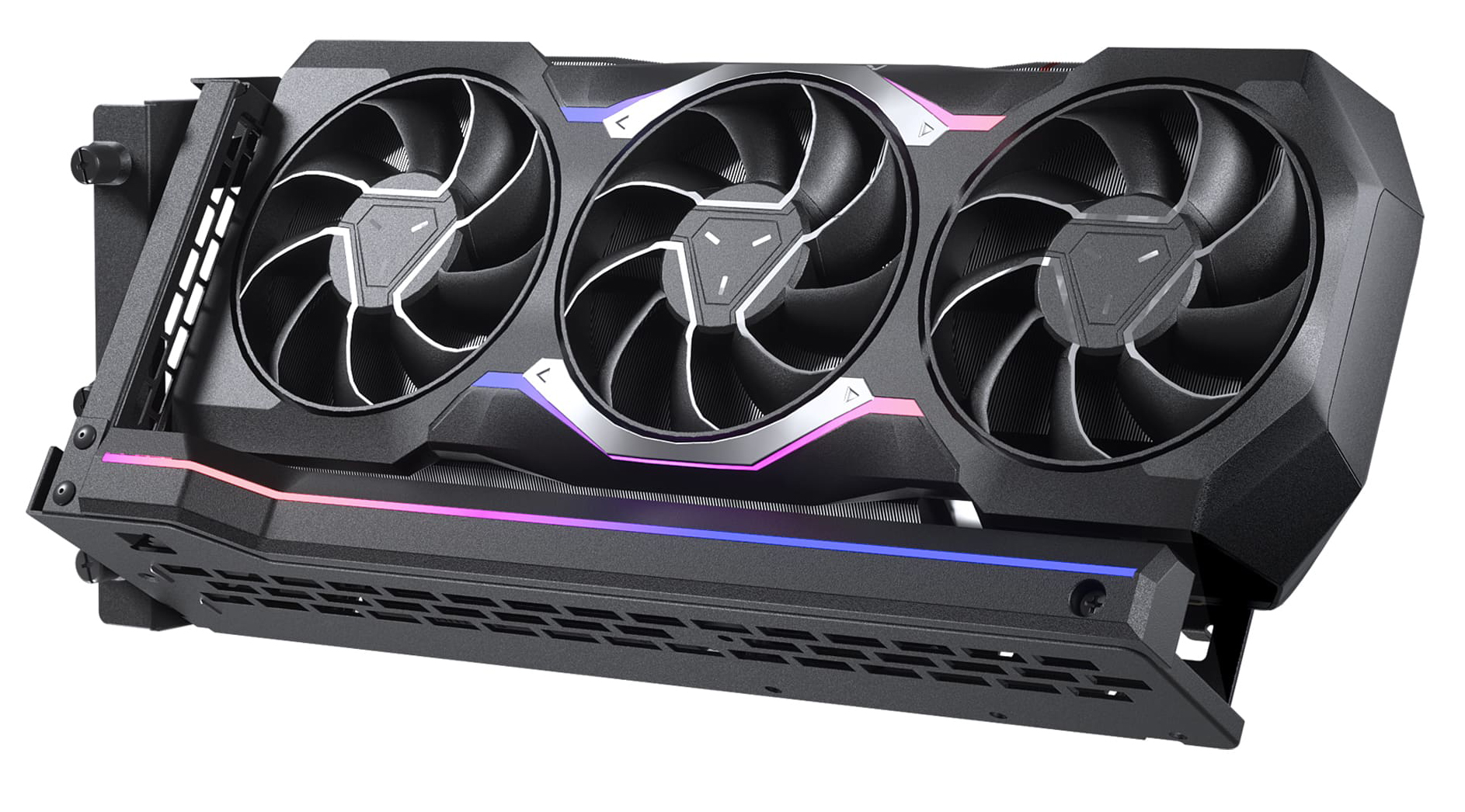 Phanteks - Vertical GPU Bracket Phanteks PCIe Gen4 , DRGB, PCIe 4.0 x 16 Riser Cable, 22cm Preto