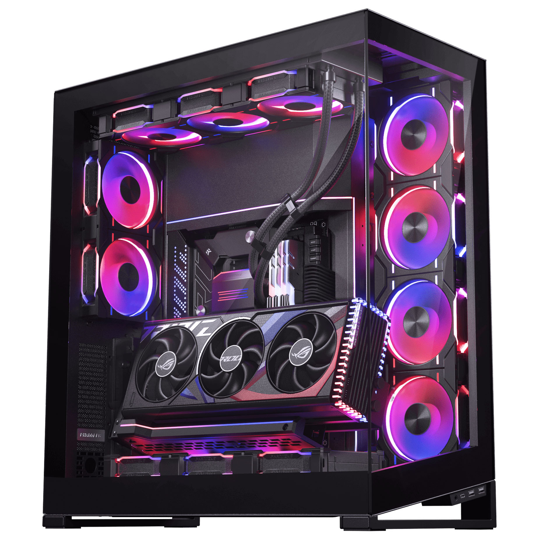 Phanteks - GPU Bracket Vertical Phanteks+Cabo PCI-E 5.0 x16 Fita Riser 22cm Preto