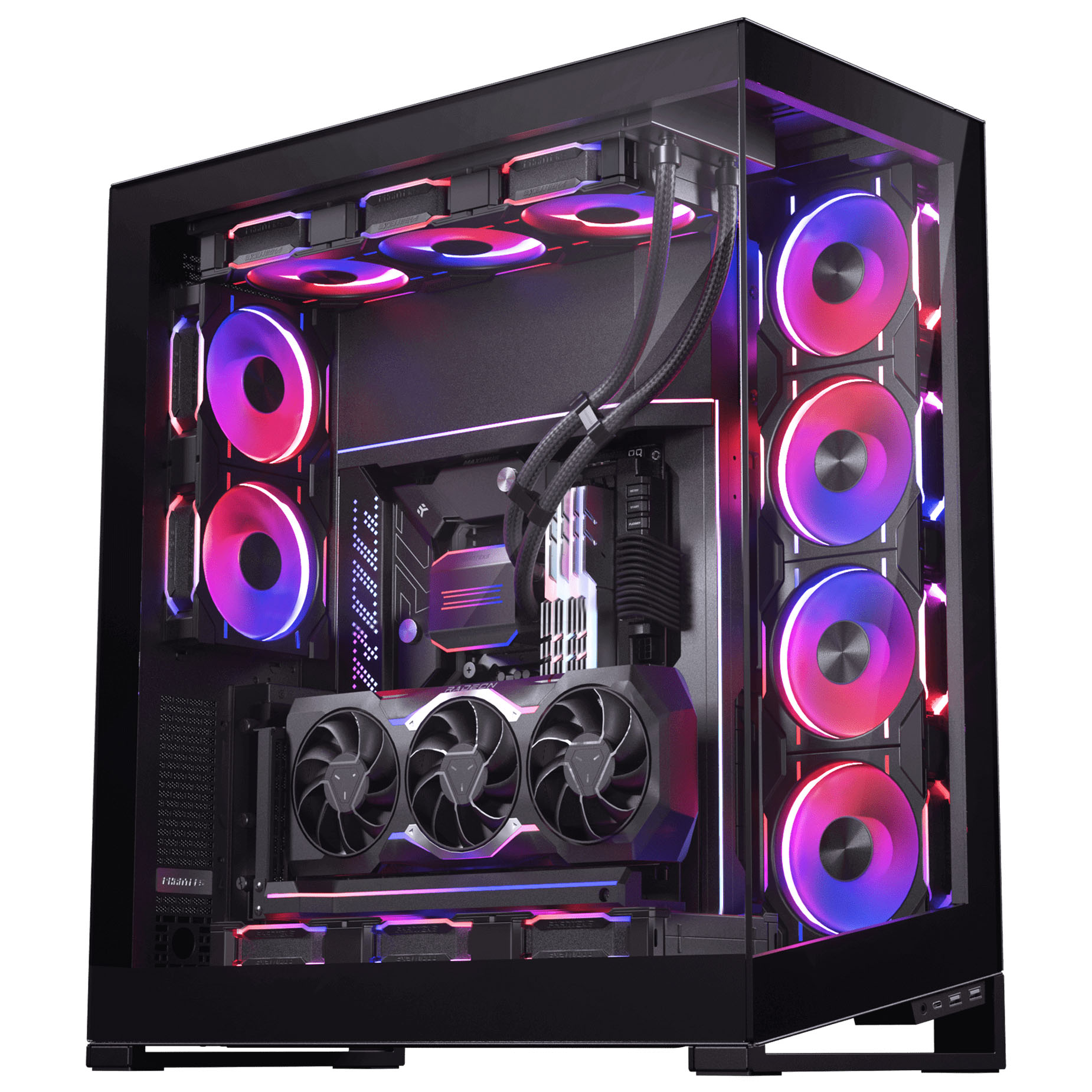 Phanteks - GPU Bracket Vertical Phanteks+Cabo PCI-E 5.0 x16 Fita Riser 22cm Preto